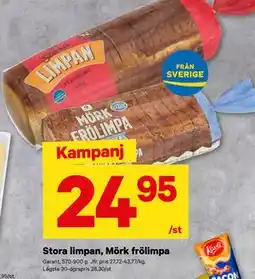 City Gross Stora limpan, Mörk frölimpa erbjuda