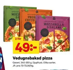 City Gross Vedugnsbakad pizza erbjuda
