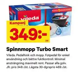 City Gross Spinnmopp Turbo Smart erbjuda