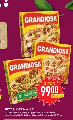 Willys PIZZA X-TRA ALLT erbjuda