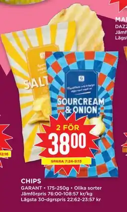 Willys CHIPS erbjuda