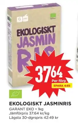 Willys EKOLOGISKT JASMINRIS erbjuda