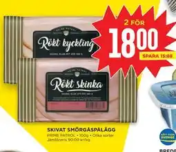 Willys Hemma SKIVAT SMÖRGÅSPÅLÄGG erbjuda