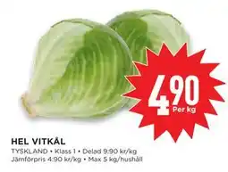 Willys Hemma HEL VITKÅL erbjuda