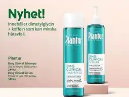 ICA Kvantum Plantur Dmg Clinical Schampo erbjuda