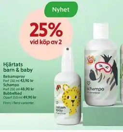 ICA Kvantum Schampo erbjuda