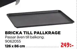 BRICKA TILL PALLKRAGE