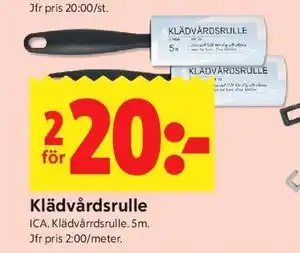 ICA Kvantum Klädvårdsrulle erbjuda