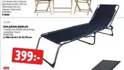 Jem&Fix SOLSÄNG BERLIN erbjuda