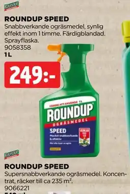 Jem&Fix ROUNDUP SPEED erbjuda