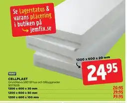 Jem&Fix CELLPLAST erbjuda