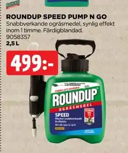 Jem&Fix ROUNDUP SPEED PUMP N GO erbjuda