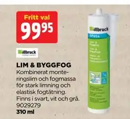 Jem&Fix LIM & BYGGFOG erbjuda