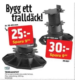 Jem&Fix TERRASSFOT erbjuda