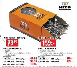 Jem&Fix TRALLSKRUV A4 erbjuda