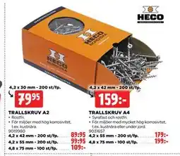 Jem&Fix TRALLSKRUV A2 erbjuda