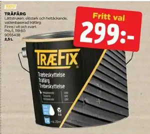 Jem&Fix TRÄFÄRG erbjuda
