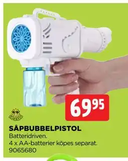 Jem&Fix SÅPBUBBELPISTOL erbjuda