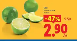 Lidl Lime erbjuda