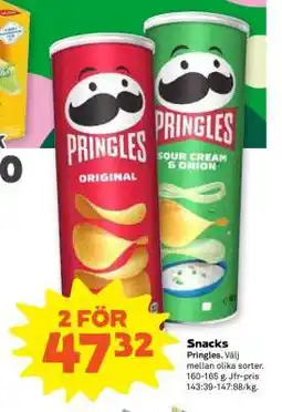 Coop Pringles erbjuda