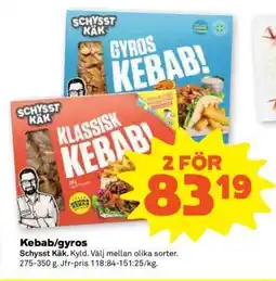 Coop Kebab/gyros erbjuda