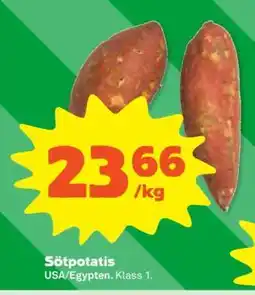 Coop Sötpotatis erbjuda