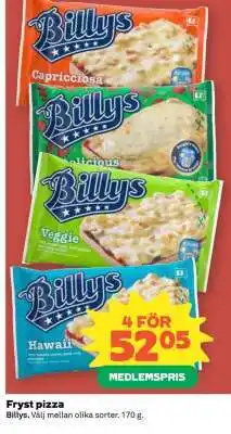 Coop Fryst pizza erbjuda