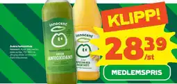 Coop Juice, Smoothie erbjuda