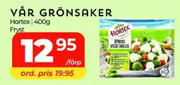 Matrix Butikerna Hortex Vår grönsaker erbjuda