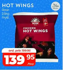 Matrix Butikerna Rose Hot wings erbjuda