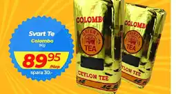 Matrix Butikerna Colombo Svart Te erbjuda