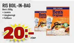Din Mat Ben's Ris boil-in-bag erbjuda