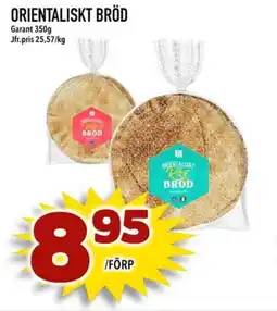 Din Mat Garant Orientaliskt bröd erbjuda