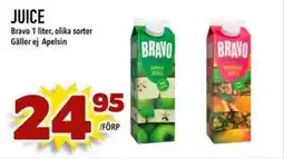 Din Mat Bravo Juice erbjuda