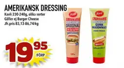 Din Mat Kavli Amerikansk dressing erbjuda