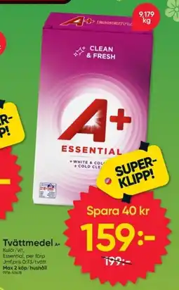 DollarStore Tvättmedel A+ erbjuda