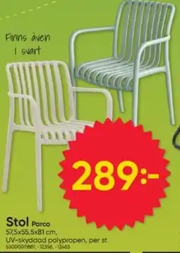 DollarStore Stol Parco erbjuda