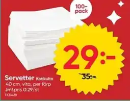 DollarStore Servetter Kotikulta erbjuda