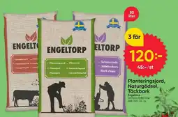 DollarStore Planteringsjord, Naturgödsel, Täckbark Engeltorp erbjuda