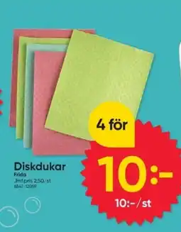 DollarStore Diskdukar Frida erbjuda