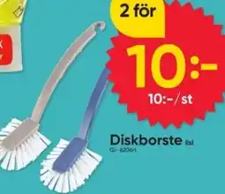 DollarStore Diskborste Iisi erbjuda