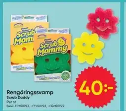 DollarStore Rengöringssvamp Scrub Daddy erbjuda