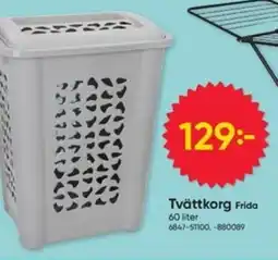 DollarStore Tvättkorg Frida erbjuda