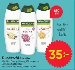 DollarStore Duschtvål Palmolive erbjuda