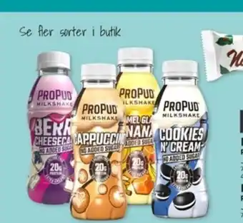 DollarStore Proteinmilkshake Propud erbjuda