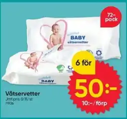 DollarStore Våtservetter erbjuda
