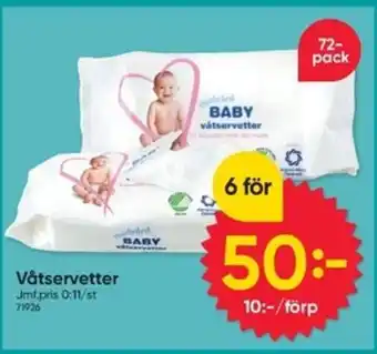 DollarStore Våtservetter erbjuda