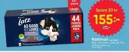 DollarStore Kattmat Lats Agail erbjuda