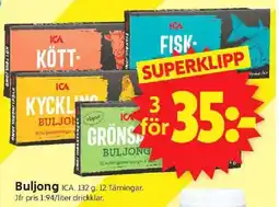 ICA Supermarket ICA Buljong erbjuda