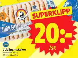ICA Supermarket Polarbröd Jubileumskakor erbjuda